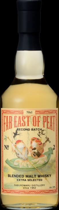 「FAR EAST OF PEAT　SECOND　BATCH」Blended Malt Whisky　完売